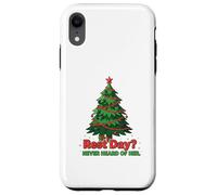 Rest Day Never Heard of Her Funny Holiday Fitness diseño Carcasa para iPhone XR