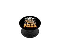 Rest In Pizza PopSockets PopGrip Adhesivo