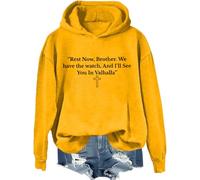 Rest Now, Brother. We Have The Watch, And I'll See You In Valhalla Sudadera, Tenemos El Reloj Camisas Mujer Hombre, 36892.00041666667, M