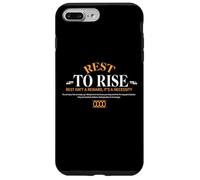 Rest To Rise - Ropa Urbana de tipografía Urbana Carcasa para iPhone 7 Plus/8 Plus