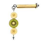 Restaand Eat Combo: As a Bird Feeder for Cage, This 2 in 1 Bird Perch fe