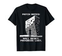 Restablecimiento de muro | Notas del parche Inspirado en Boulder Pixel Art Camiseta