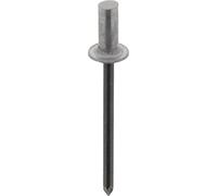Restagraf 4151 - Remache Impermeable (3,5 a 4,5 x 9,5 mm), Color Gris