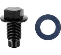 Restagraf - Bouchon de Vidange avec Joint Assemblé - M12-1,25 x 22 mm - Acier - Compatible avec Citroën, Daihatsu, Peugeot, Toyota (Certains Moteurs) - Réf. 221490 - Blister de 2