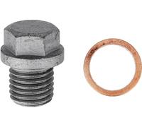 Restagraf - Bouchon de Vidange Avec Joint Assemblé - M12-1,5 x 12 mm - Acier - Compatible Avec BMW, Chrysler, Mercedes (Certains Moteurs) - Réf. 221489 - Blister de 2