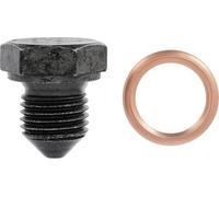 Restagraf - Bouchon de Vidange avec Joint Assemblé - M14-1,5 x 16 mm - Acier - Compatible con Audi, Ford, Seat, Škoda, Volkswagen (Certains Moteurs) - Réf. 221501 - Blister de 3