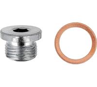 Restagraf - Bouchon de Vidange avec Joint Assemblé - M18-1,50 x 12 mm - Acier - Compatible avec Audi, BMW (Certains Moteurs) - Réf. 221510 - Blister de 2