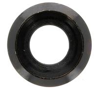Restagraf Cuenco de Zinc para Tornillos de Cabeza avellanada 3,9-4,2 mm, Negro, Lote de 50