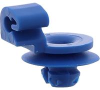 Restagraf - Fijación de barra para cerradura de puerta - Compatible con Citroen, Nissan, Peugeot, Renault - Ref. 1276 - Bolsa de 12, color azul