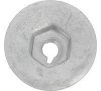 Restagraf - Fijación de Tuerca de Chapa automática para Escudo, Compatible con Ford - Ref. 136002 - Bolsa de 8