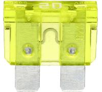 Restagraf - Fusible plano estándar, 20 A, color amarillo