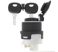 Restagraf - Interruptor de llave con función de precalentamiento - 5 posiciones - Conexión terminal plana - 12/24 V - Ref. 17420 - Blister de 1