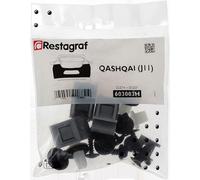 Restagraf - Kit de Accesorios para Escudo Trasero Qashqai II Todas Las Versiones (02/2014 a 05/2021) - Ref. 603003H - Bolsa de 17 Piezas