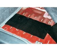 Restagraf - Placa adhesiva absorbente de sonido, reducción de ruido y vibración, suave y cortable, tamaño 50 x 50 cm, para campana, piso, puerta - Ref. 3047 - Cartón de 12