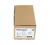 Restagraf - Remache de acero - Compatible con CITROËN C3, C3 II, C4 PICASSO, C5, FORD TRANSIT, PEUGEOT 207, 308, 407 - Diámetro 4,8 mm - Longitud 8 mm - Ref. 42668 - Caja de 150