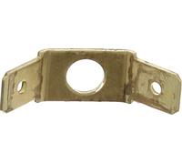 Restagraf - Terminal plana macho doble atornillado, para cables eléctricos, diámetro 6,35 x 0,8 mm, engarzado simple y sólido, ref. 6829 - Bolsa de 30