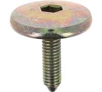 Restagraf - Tornillo cilíndrico abultado Torx grande especial ala delantera - Diam. M6-1.00 x 22 mm - Ref. 1434 - Compatible con Alfa Romeo, Fiat, Lancia - Bolsa de 15