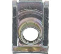 Restagraf - Tuerca de clip para chapa no roscada, tornillo M8-1.25, fijación sin taladrar, ideal carrocería y elementos mecánicos, ref. 42729