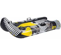 RESTART Downhill Racer - Trineo Bob Inflable Schneereifen Tubo de Nieve 149cm