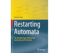 Restarting Automata: The Standard Type of Restarting Automaton and Its Variants (Theory and Applications of Computability)