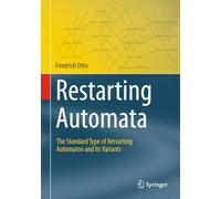 Restarting Automata: The Standard Type of Restarting Automaton and Its Variants (Theory and Applications of Computability)