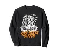 Restauración de automóviles Rust Never Sleeps Sudadera