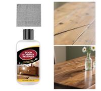 Restaurador De Acabado Para Madera - Restaurador De Madera Y Muebles 100 ml,Aceite Reparador Y Rellenador Para Prevenir El Desvanecimiento Con Protección UV Elimina Suciedad Residuos Y Polvo Para Suel