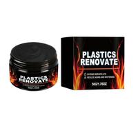 Restaurador de acabados interiores de coche - Crema abrillantadora Renovación 50 g, pasta renovadora restauradora para plásticos de coche, para taxi, camión, , consola central salpicadero y