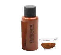 Restaurador de color de cuero, restaurador manual de bordes de cuero, restaurador de color de aceite de reparación de 30 ml, aceite de solución rápida y fácil para cinturones protectores, sillines