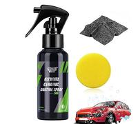Restaurador de cuero plástico para coches, 2023 nuevo restaurador de plástico y revestimiento hidrofóbico, HGKJ Plastic Leather Restorer S3, spray líquido de restauración de coches (100 ml - 1 unidad)