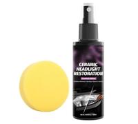 Restaurador de faros | 120 ml pulimento automotriz acción rápida | Kit De Restauración De Faros Automotriz,para reacondicionamiento y reparación detallado vehículo motocicleta autocaravana SUV