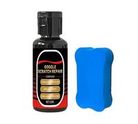 Restaurador De Gafas De 35 Ml, Removedor De Rayones Para Casco, Crema Reparadora De Viseras De Motocicleta, Revestimiento De Protección Exterior, Detalles De Alto Brillo | Kit Avanzado De Restauración