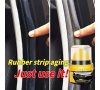 Restaurador de Interiores de Coche - Crema 50g 6x4x3cm | Cuidado del caucho del cuero con fórmula nutritiva, pulido asientos, tableros y sellos puertas automóviles | Uso en interiores y exter