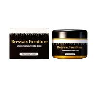 Restaurador de madera, 40 g, cera de restauración para suelos de madera, cera de abejas para el cuidado y restauración de madera dura, armarios, mesas, cajones y cortantes