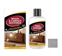 Restaurador de madera para muebles - Removedor de arañazos de 100 ml, limpiador de relleno de aceite | Solución de cubierta de arañazos de madera, restauración de armarios interiores, eliminador de