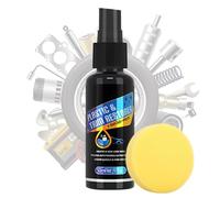Restaurador de molduras de automóviles: líquido de limpieza de precisión de 50 ml, fórmula de corrección de rayones, agente de refinación exterior del interior del tablero, de renovación de su