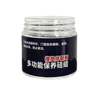 Restaurador de molduras interiores de automóviles, cera de silicona para automóviles,Lubricantes de cera de silicona para el cuidado del interior del automóvil | Prevención de grietas, suministros de