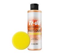 Restaurador De Molduras | Limpiador Para Tapicería De De Coche 100ml Con Esponja,Agente Detallador De Larga Duración Para Tapicería, Sofás, Reposabrazos, Cajas Y Salpicadero