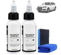 Restaurador de Pintura Definitivo Odalit, Cera de Abeja en Aerosol Odalit, Cera Reparadora de Rayaduras para Auto, Reparación de Rayaduras en Espiral (2 PCS)