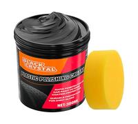 Restaurador de placas para interiores de coche | Eliminador de arañazos interiores de coche, pasta 300 g, revestimiento duradero para reparar arañazos parachoques llantas faros