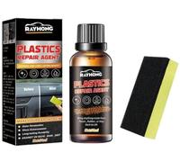 Restaurador de plástico para automóviles, limpieza de automóviles con brillo negro, productos renovadores de plástico pulido reparación de automóviles restauración de piezas interiores pulido