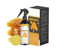 Restaurador Para Suelos De Madera Dura | 120ml Líquido Con Toalla Y Esponja | Limpiador en Spray para Muebles de Madera y Suelos,Comedor Salón Apartamento Estantería Escritorio Armario Mesa