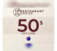 Restaurant Choice Gift Card 50 AUD Key - AUSTRALIA