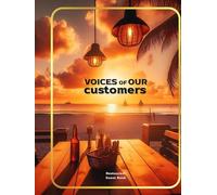Restaurant Guest Book "Voice of our Customers" Record memories from every meal Size: 8.25 x 11 inches, Restaurants that want to collect reviews ... collecting impressive guest experiences today