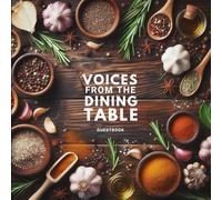 Restaurant Guest Book "Voices from the Dining Table" Record memories from every meal Size: 8.5 x 8.5 inches, Restaurants that want to collect reviews ... impressive guest experiences today.