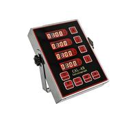Restaurant Timer, Commercial 4 Channels Kitchen Timers,With Loud Alarm Adjustable Cooking Reminder, Clear Led Display, Cooking Reminder For Home Restaurant, LJJY-KK