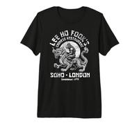 Restaurante Chino de Lee Ho Fook Soho London EST. 1978 Envejecido Camiseta Premium