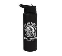 Restaurante chino de Lee Ho Fook Soho London Est. 1978 Envejecido Stainless Steel Insulated Water Bottle