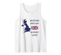 Restaurar Britain UK Pride British Patriots' GB Reino Unido Camiseta sin Mangas