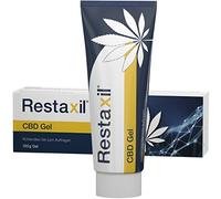Restaxil Gel de CBD enriquecido con CBD puro, gel refrescante, mentol contenido para apoyar los músculos estresados, 120 ml